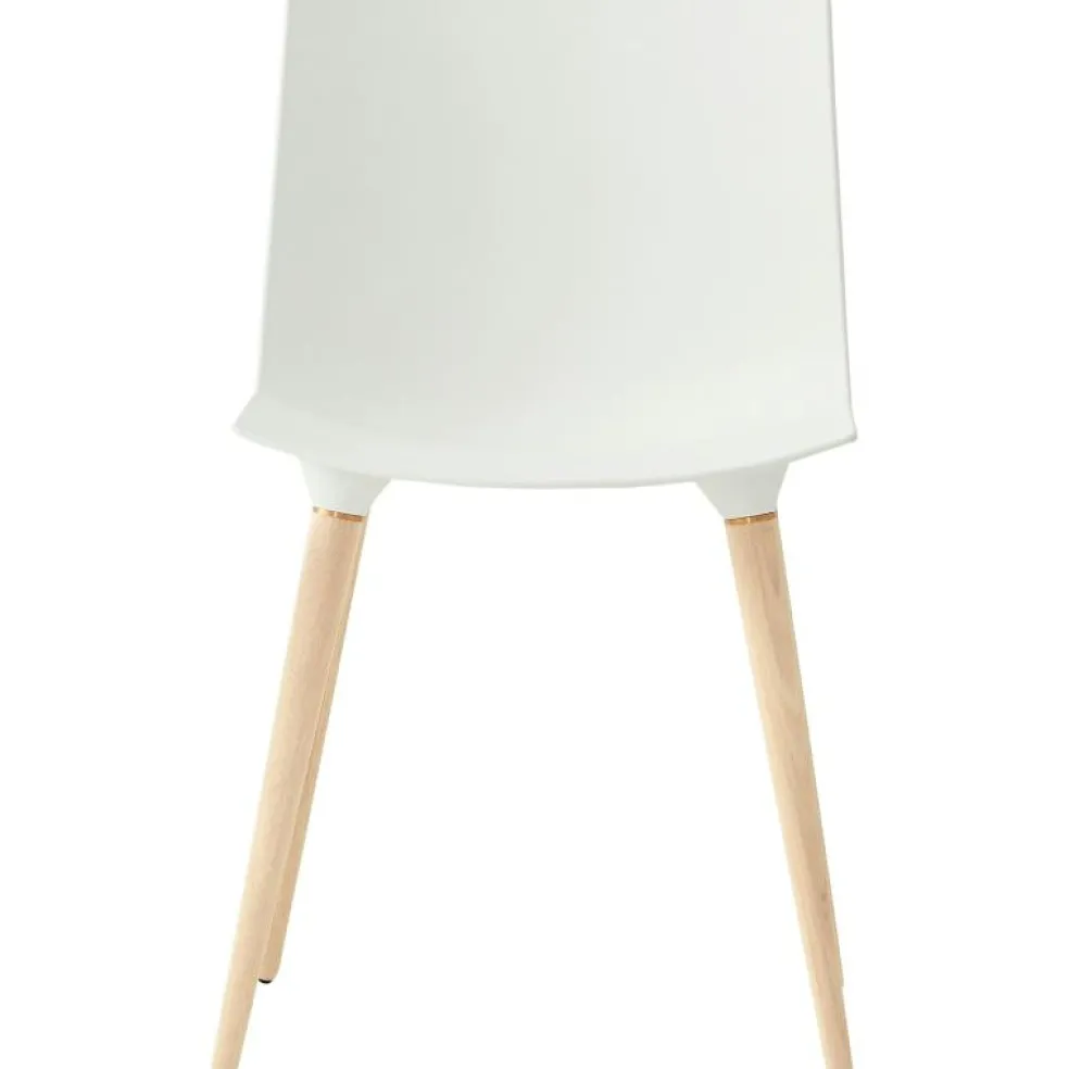 TAC Stol, Vit/Vitpigmenterad Ek