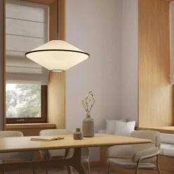 Edgeform Pendellampor-Tafta Pendel Ø65 cm Röd/Off-white