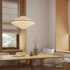 Edgeform Pendellampor-Tafta Pendel Ø65 cm Röd/Off-white