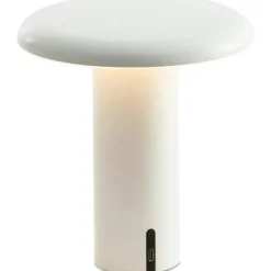 Artemide Portabla Lampor|Portabla Lampor-Takku Bordslampa Portabel, Varnished White