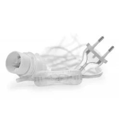 Watt & Veke Lampsladdar & Lampupphängning-Takupphäng Med Brytare 5 m, Transparent