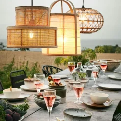 Madam Stoltz Mattallrikar-Tallrik 27 cm, Brun / Vit