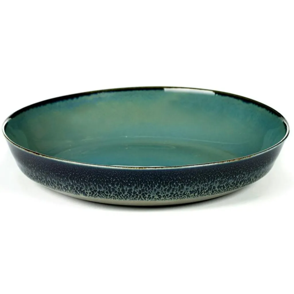 Serax Mattallrikar-Tallrik 17,5cm, Smokey Blue/Dark Blue