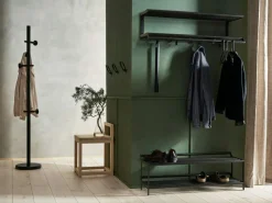 Essem Design Hatthyllor-Tamburin Hatthylla 60cm, Svart/ Svartbetsad Ek