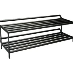 Tamburin Skohylla 100cm Svartbetsad Ek / Svart