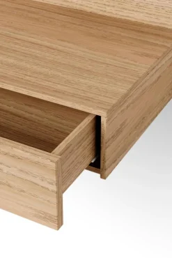 New Works Vägghyllor|Skrivbord-Tana Mediemodul, Valnöt