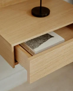 New Works Sängbord & Nattduksbord|Sängbord & Nattduksbord-Tana Nattduksbord Väggmonterad, Svart