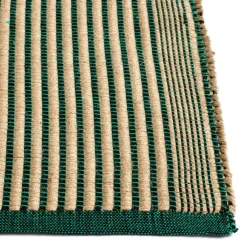 Tapis Matta 80x200 cm, Grön / Svart