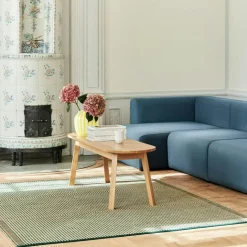 Tapis Matta 80x200 cm, Grön / Svart