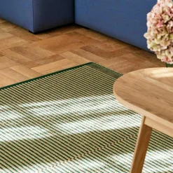 Tapis Matta 80x200 cm, Grön / Svart