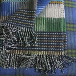 Tasara Pläd 130x190 cm, Cobalt