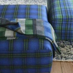 Tasara Pläd 130x190 cm, Cobalt