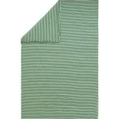 Tasaraita Påslakan 150x210 cm, Mörkgrön