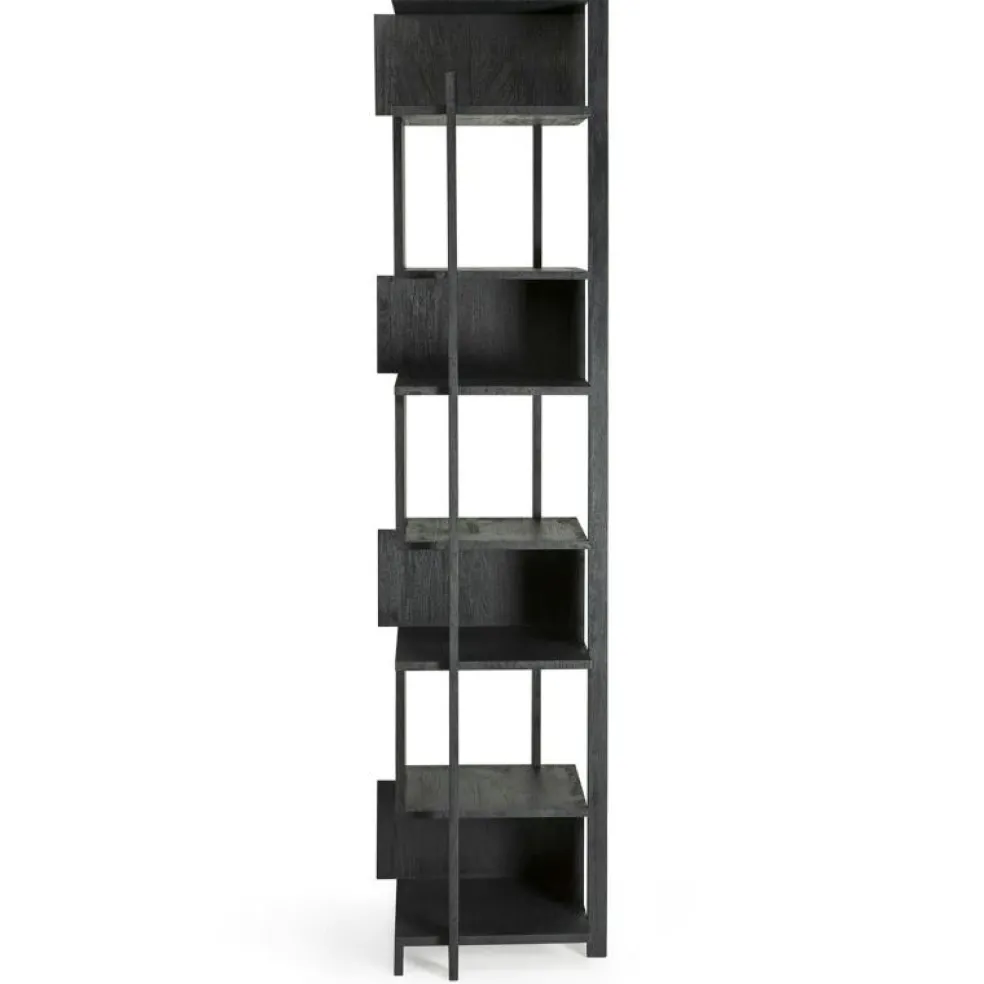 Teak Abstract Column Hylla H: 203 cm