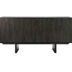 Ethnicraft Skänkar & Sideboards-Teak Mosaik Sideboard, Fyra Dörrar