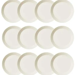Teema Tallrik 26 cm Vit, 12-Pack