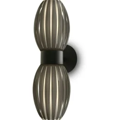 Herstal Vägglampor-Tentacle Duo Vägglampa, Svart / Rök