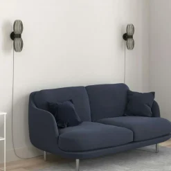 Herstal Vägglampor-Tentacle Duo Vägglampa, Svart / Rök