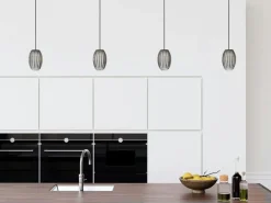 Tentacle Pendel 300 mm, Svart / Rök