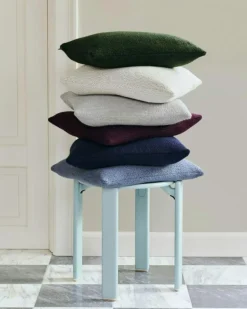 HAY Prydnadskuddar & Fodral-Texture Kudde 50x50 cm, Mörkblå