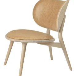 Mater Fåtöljer-The Lounge Chair Loungestol, Svartbetsad Bok