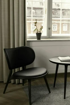 Mater Fåtöljer-The Lounge Chair Loungestol, Svartbetsad Bok