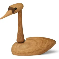 Spring Copenhagen Träfigurer|Dekorativa Accessoarer-The Swan Träfigur 13 cm,