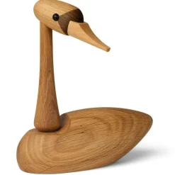 Spring Copenhagen Träfigurer|Dekorativa Accessoarer-The Swan Träfigur 13 cm,