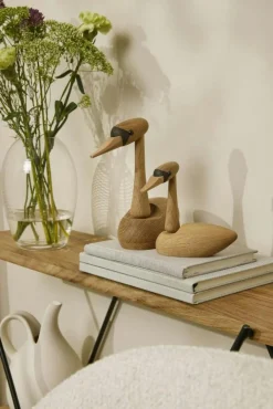 Spring Copenhagen Träfigurer|Dekorativa Accessoarer-The Swan Träfigur 13 cm,
