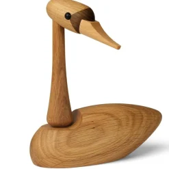 Spring Copenhagen Träfigurer|Dekorativa Accessoarer-The Swan Träfigur 13 cm,