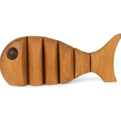 Spring Copenhagen Träfigurer|Dekorativa Accessoarer-The Wood Fish Träfigur 22 cm