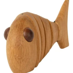 Spring Copenhagen Träfigurer|Dekorativa Accessoarer-The Wood Fish Träfigur 22 cm