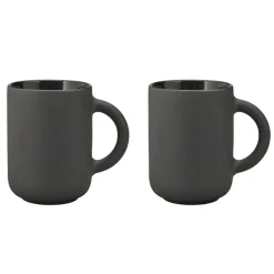 Stelton Kaffekoppar-Theo Mugg 2-Pack 35 cl, Stengods