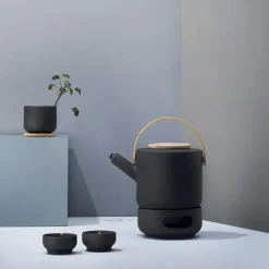 Stelton Tebryggare & Tekannor-Theo Tekanna 1,25 L, Svart