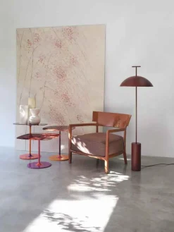 Kartell Soffbord|Sidobord & Avlastningsbord-Thierry Soffbord 45x45 cm, Vit