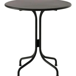 &Tradition Balkongbord & Cafébord|Trädgårdsbord-Thorvald SC96 Bord Ø70 cm, Svart