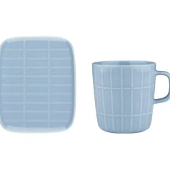 Tiiliskivi Mugg 40 cl + Tallrik 12x15 cm