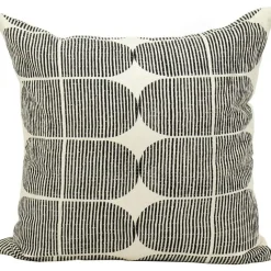 A world of craft Prydnadskuddar & Fodral-Tile Kuddfodral 50x50 cm, Vit/Svart