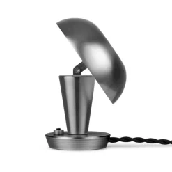 Ferm Living Bordslampor-Tiny Lampa 14x12 cm, Nickelpläterat Järn