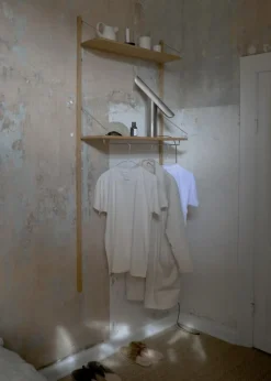 T-Lamp Bordslampa, Borstat Stål