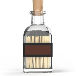 Eldstickan Tillbehör Ljusstakar & Ljuslyktor-Tändsticksburk Liten, Gran