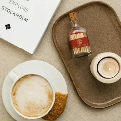 Eldstickan Tillbehör Ljusstakar & Ljuslyktor-Tändsticksburk Liten, Gran