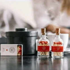 Eldstickan Tillbehör Ljusstakar & Ljuslyktor-Tändsticksburk Liten, Gran