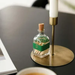 Eldstickan Tillbehör Ljusstakar & Ljuslyktor-Tändsticksburk Liten, Gran