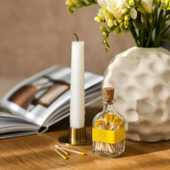 Eldstickan Tillbehör Ljusstakar & Ljuslyktor-Tändsticksburk Liten, Gran