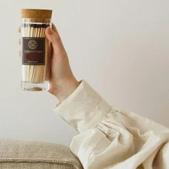 Eldstickan Tillbehör Ljusstakar & Ljuslyktor-Tändsticksburk Stor, Aska