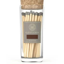 Eldstickan Tillbehör Ljusstakar & Ljuslyktor-Tändsticksburk Stor, Aska