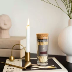 Eldstickan Tillbehör Ljusstakar & Ljuslyktor-Tändsticksburk Stor, Aska