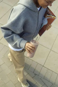 Stelton Termosmuggar-To Go Sip Termosmugg Med Sugrör 40 cl, Heather