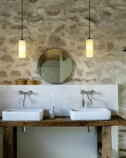 DCWéditions Pendellampor-Tobo P250 Pendel Porslin, 25 cm